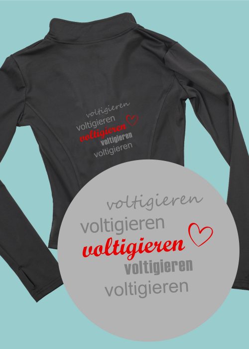 Jacke Volti slimfit elastisch – Rückansicht